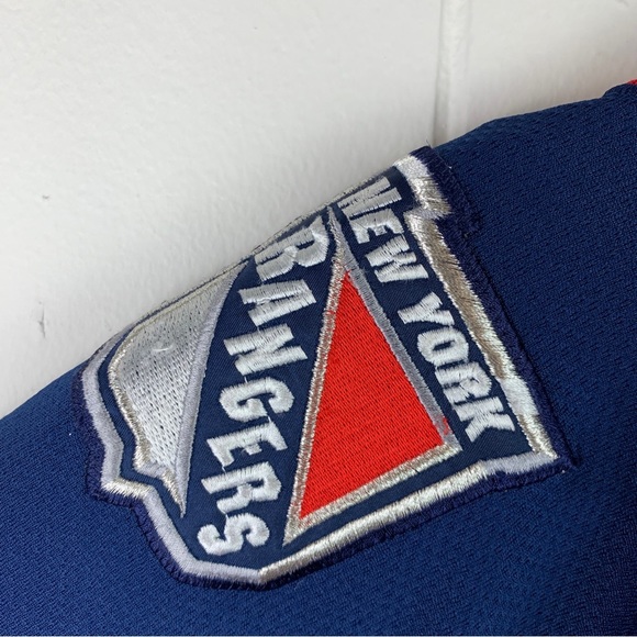 Vintage Starter New York Rangers Retro Hockey Jersey Blue Men’s Large RARE - Picture 5 of 9